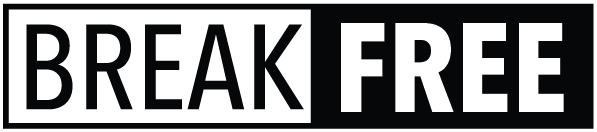 Break Free Logo white bg